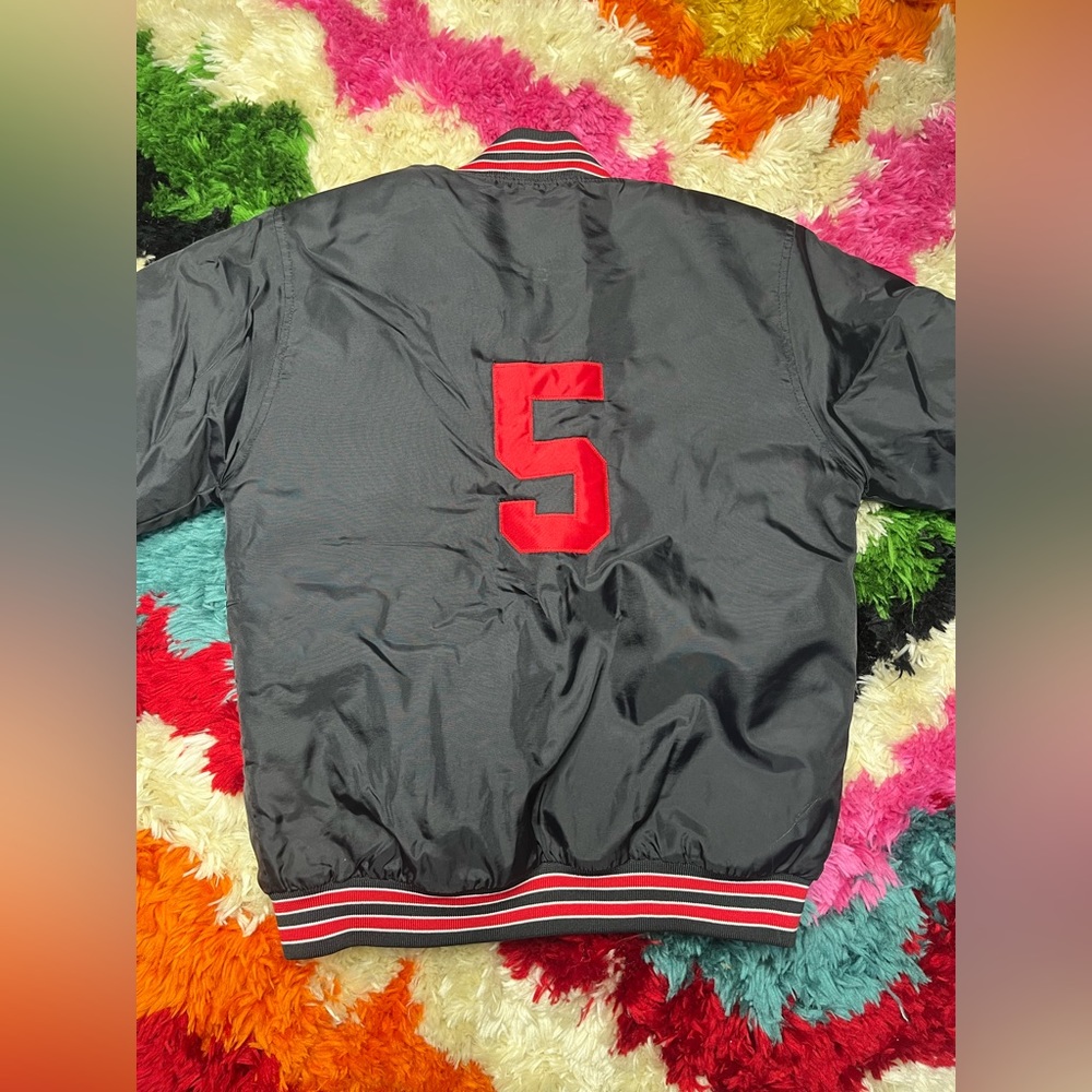 Retro athletic jacket. - Picture 2 of 2